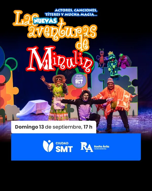 flyer minulín teatro
