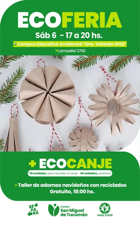 flyer eco feria 6 dic