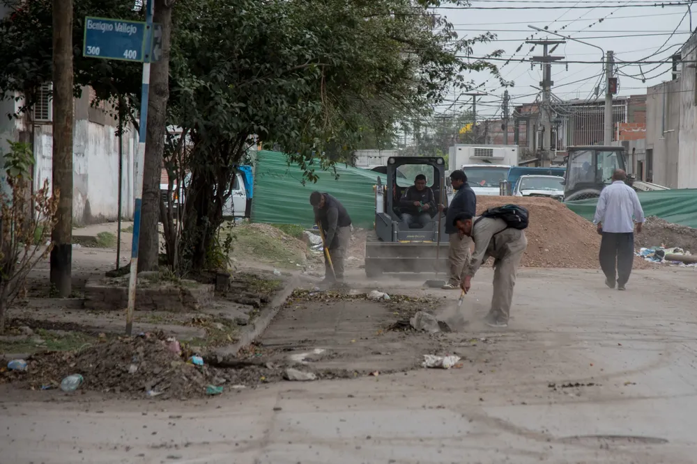 Operativo de jerarquización urbanística en Villa Amalia (4)