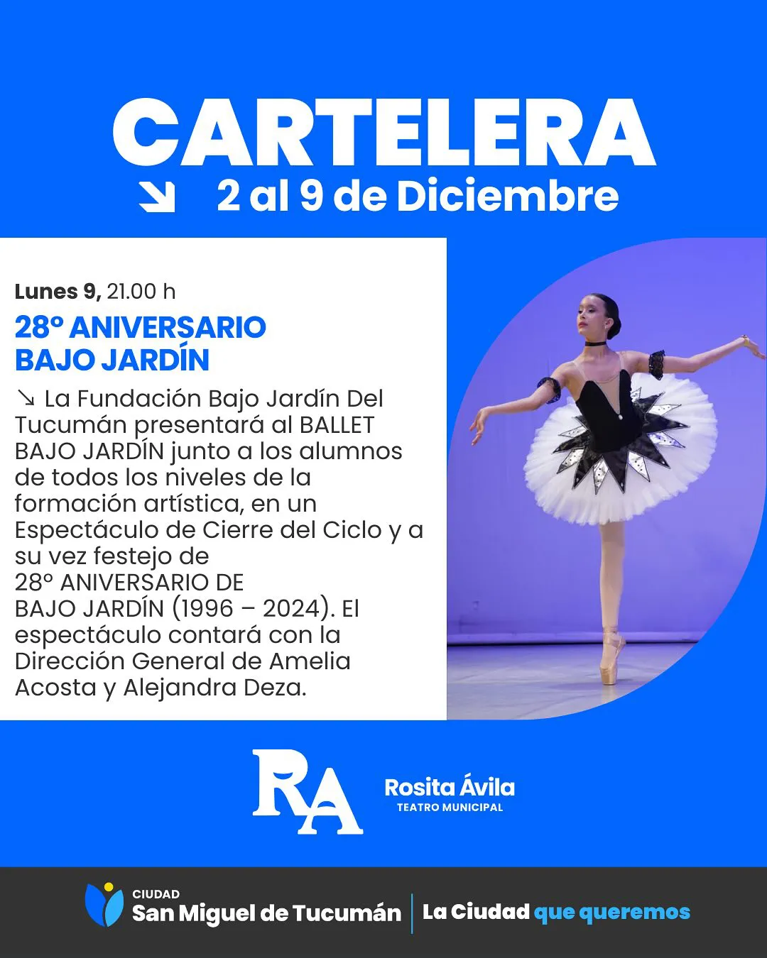 flyer ballet bajo jardin