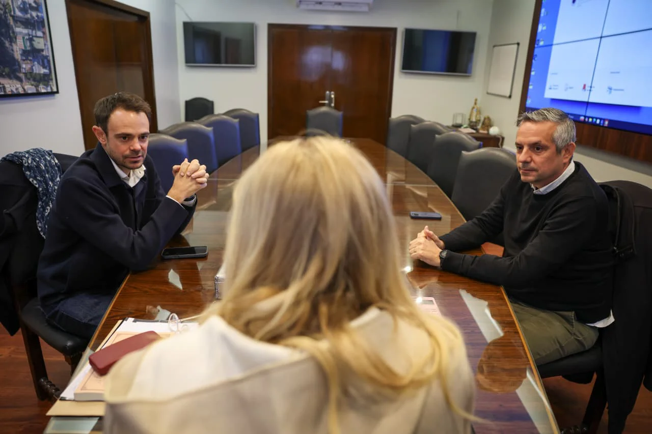 Rossana Chahla recibió a directivos de Carrefour