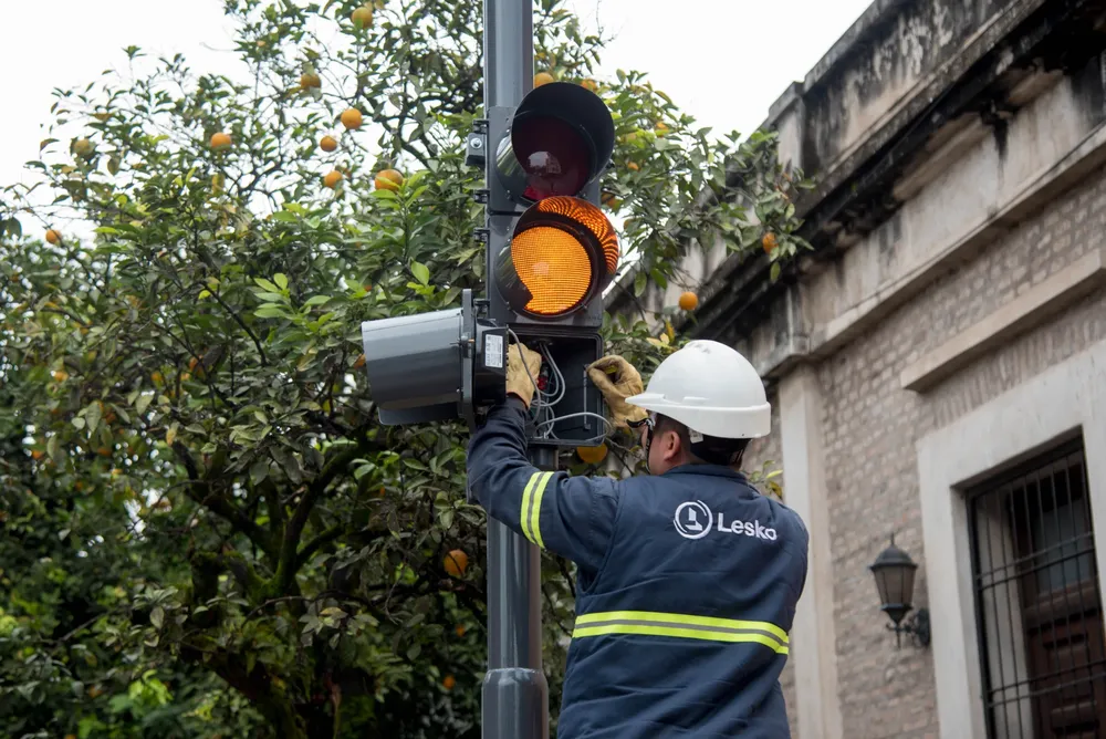 Nuevo semáforo en Bolívar y Las Heras (3)