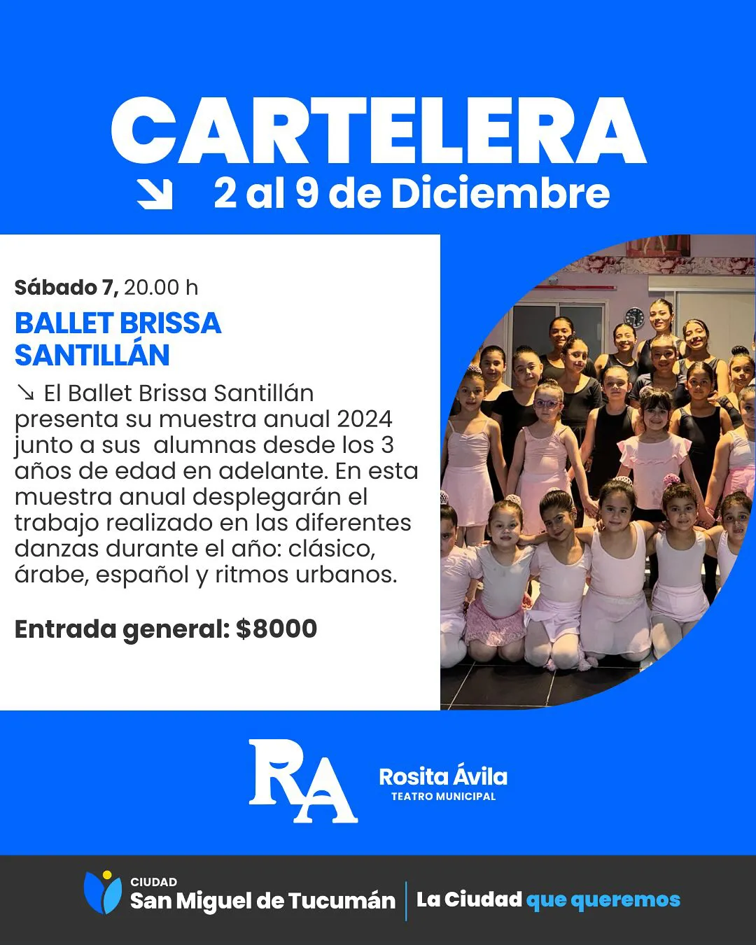 flyer ballet brisa santillan