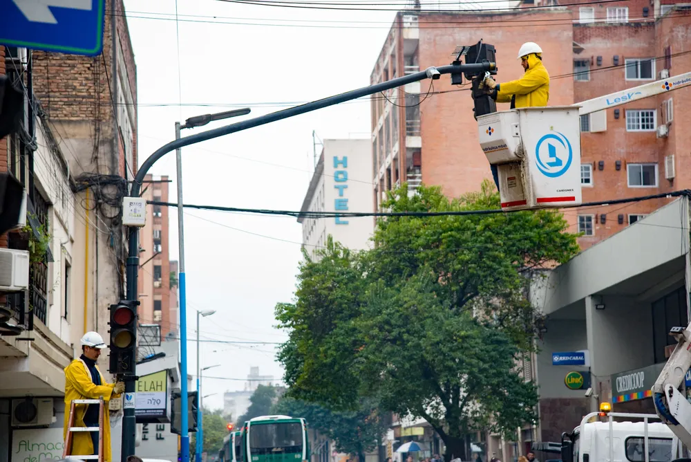 Semáforos cambio de sentido de calles 2