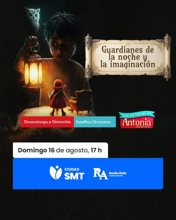 flyer guardianes de la imaginacion