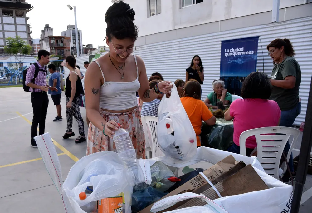 cierre eco talleres eco canje Plaza Libertad 1