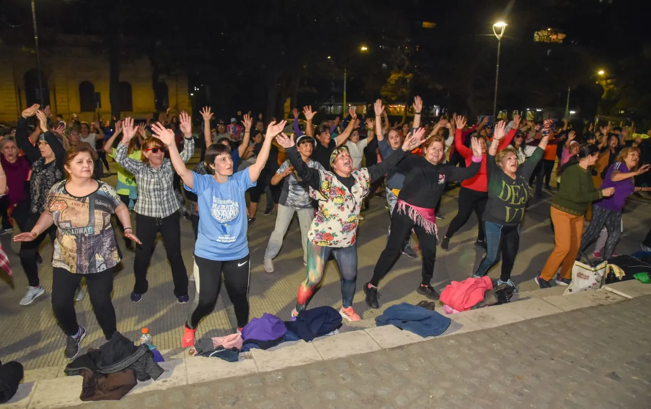 clase de gimnasia ciudad activa tematica 4