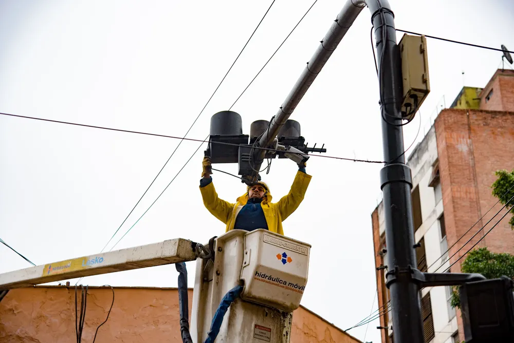 Semáforos cambio de sentido de calles 1