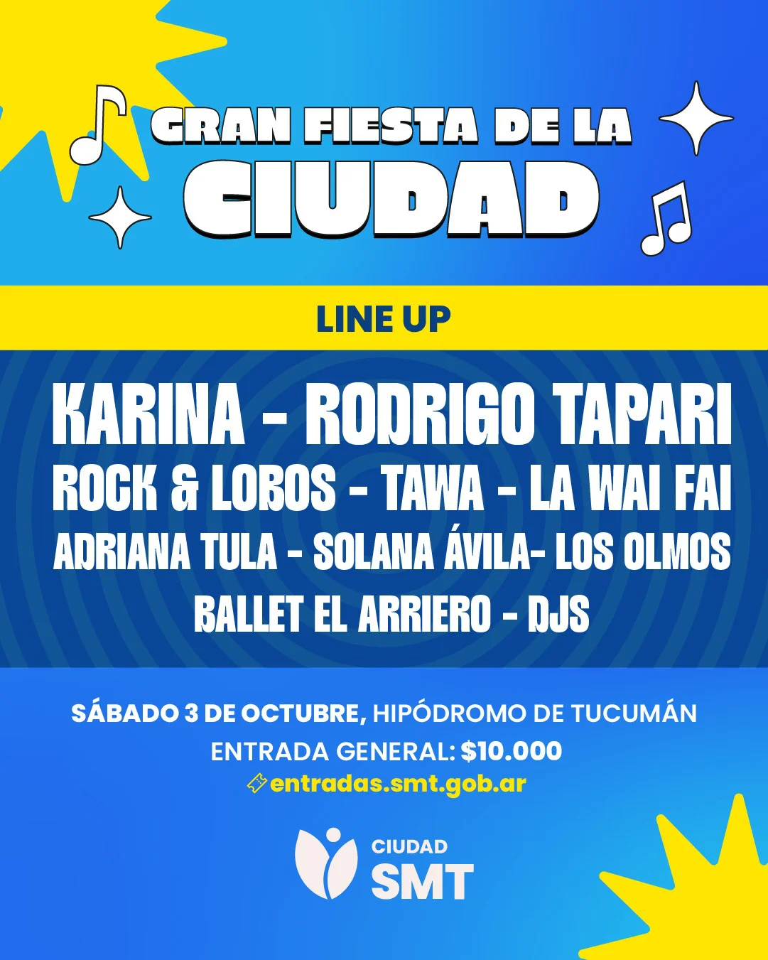 2026 flyer fiesta de la ciudad