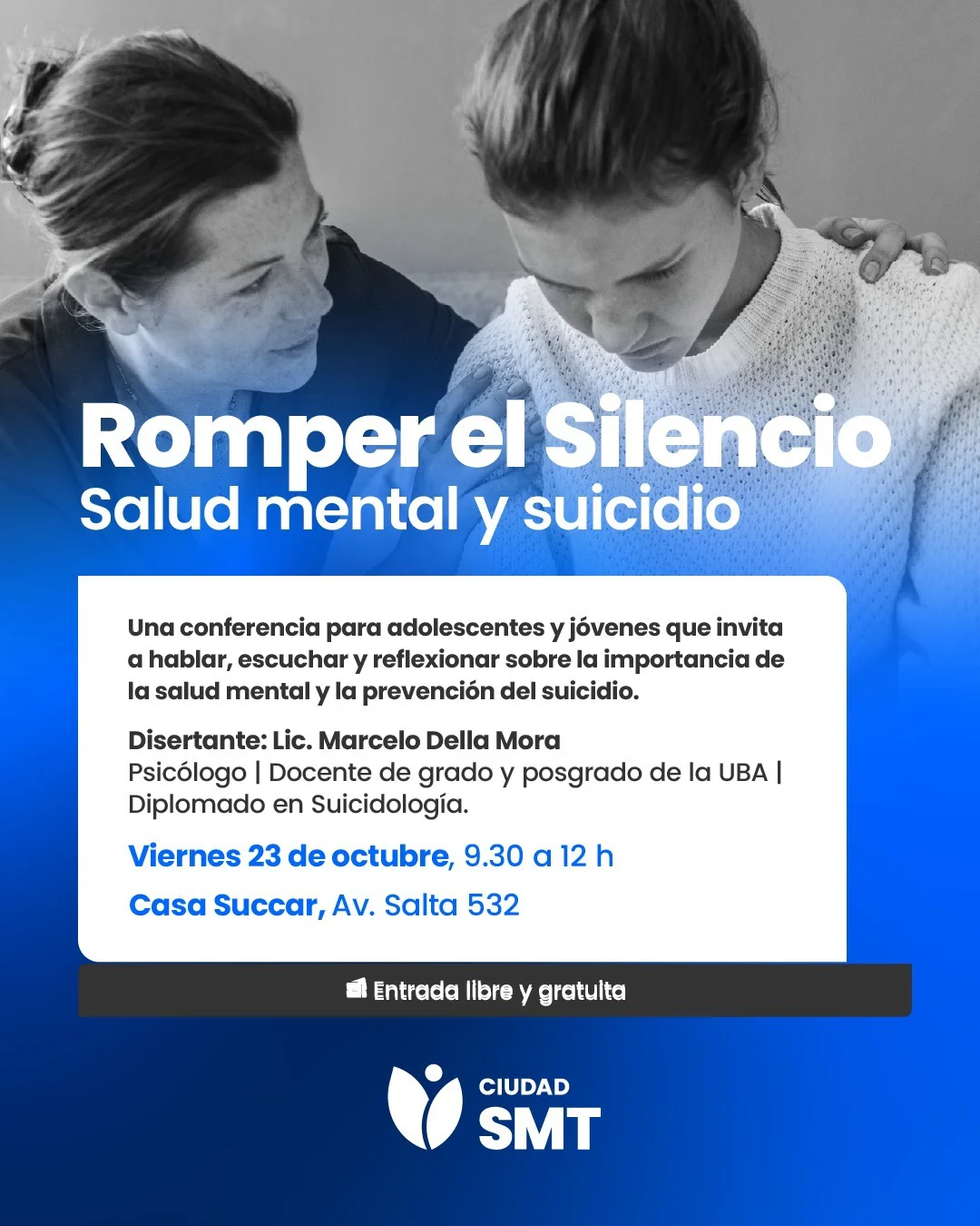 Romper el silencio flyer