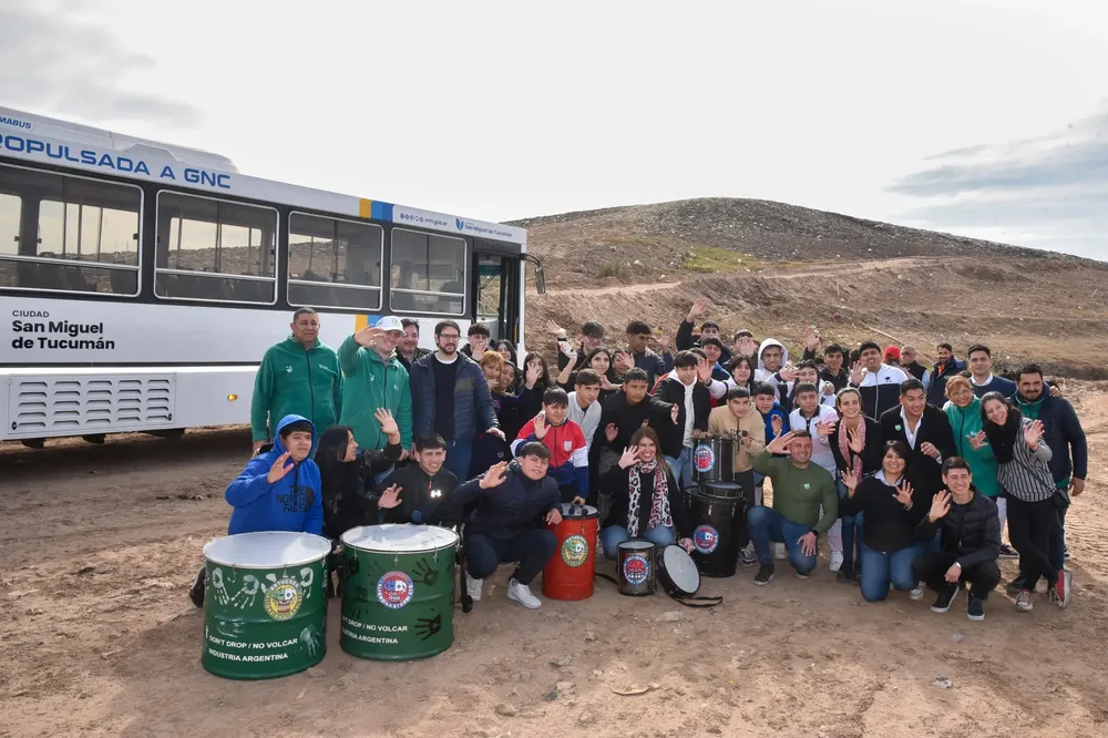 La ruta de los residuos con escuela municipal 1