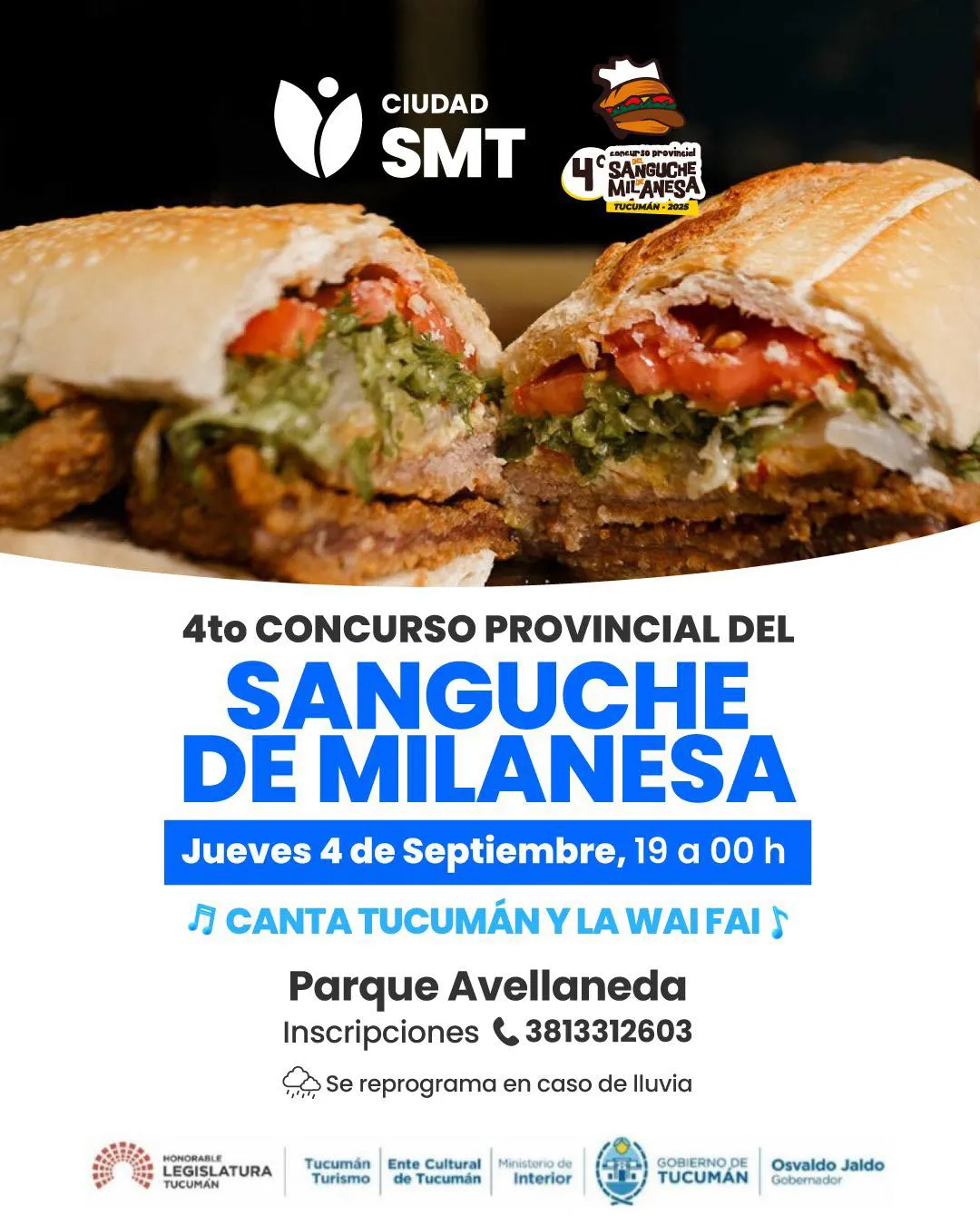 flyer sanguche de milanesa
