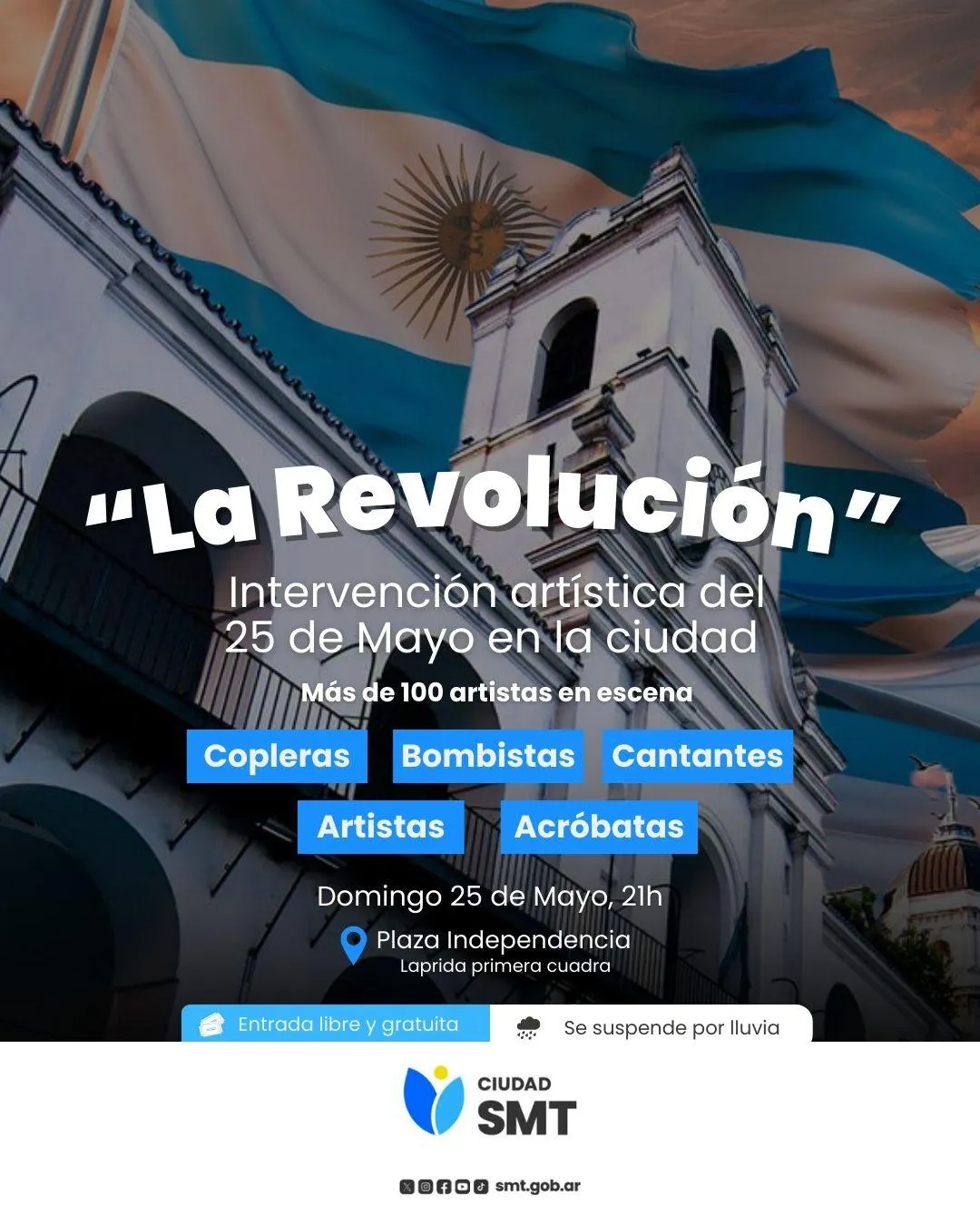 flyer la revolución 25 de mayo