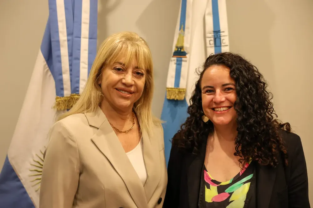 Intendenta con Julieta Williams Shcolas Occurrentes 3