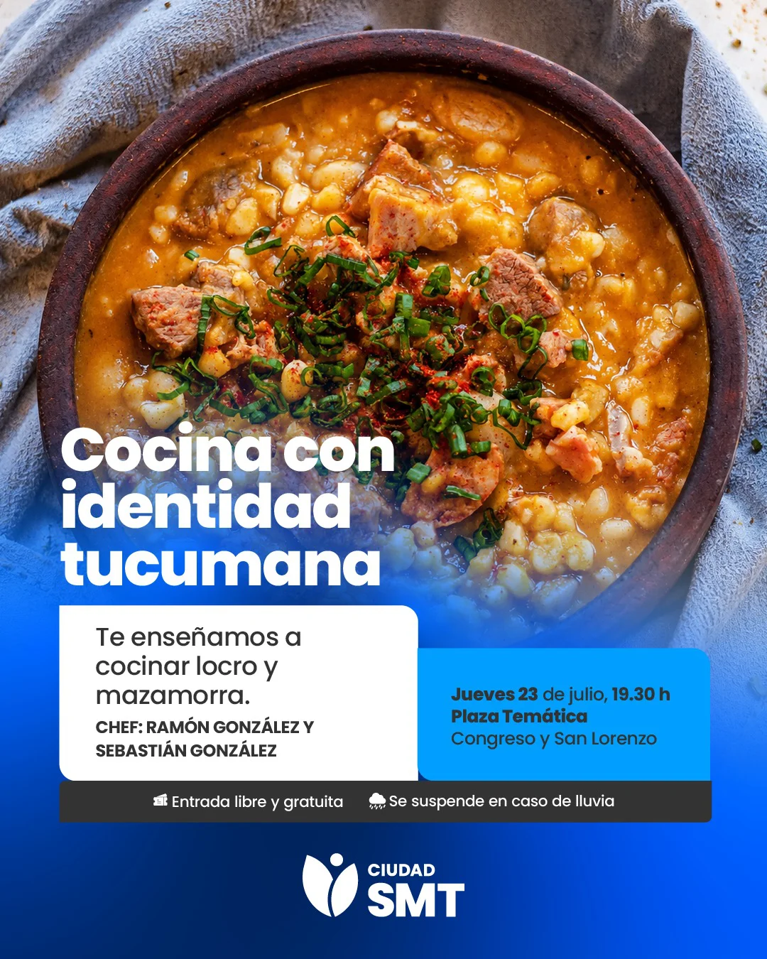 Cocina con identidad tucumana flyer