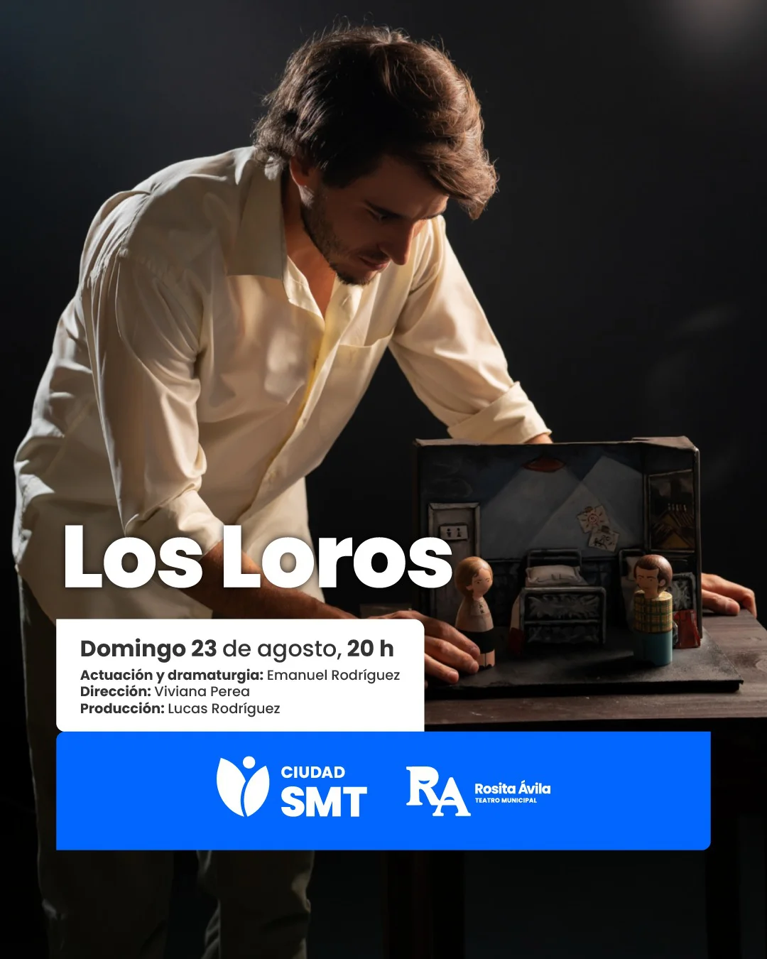 flyer los loros 23 de agosto
