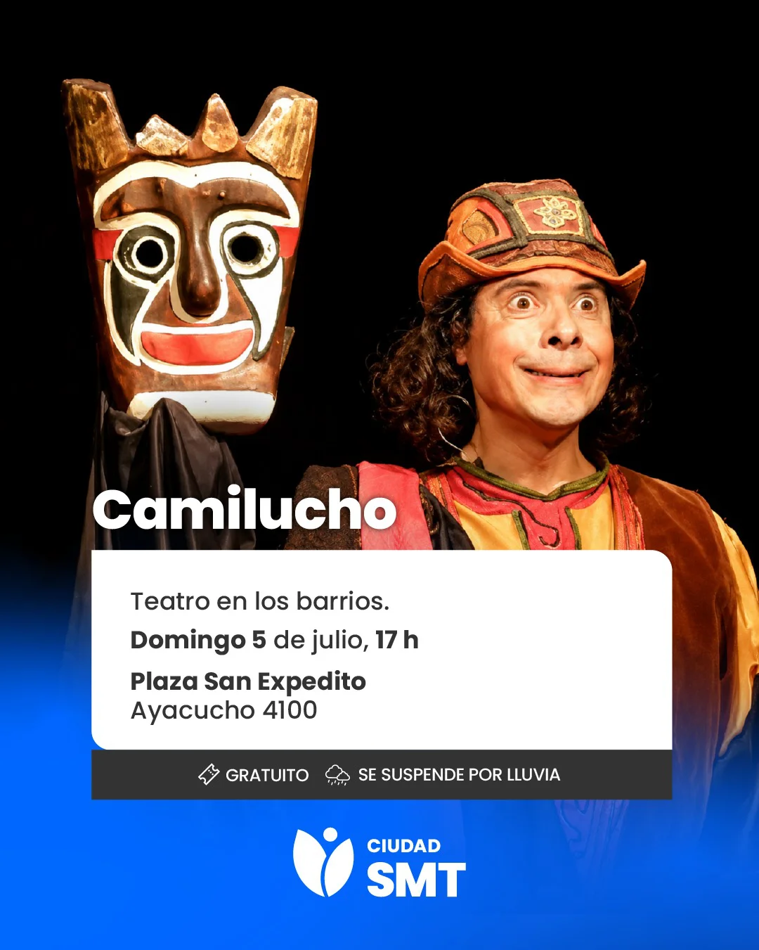 flyer camilucho 5 de julio