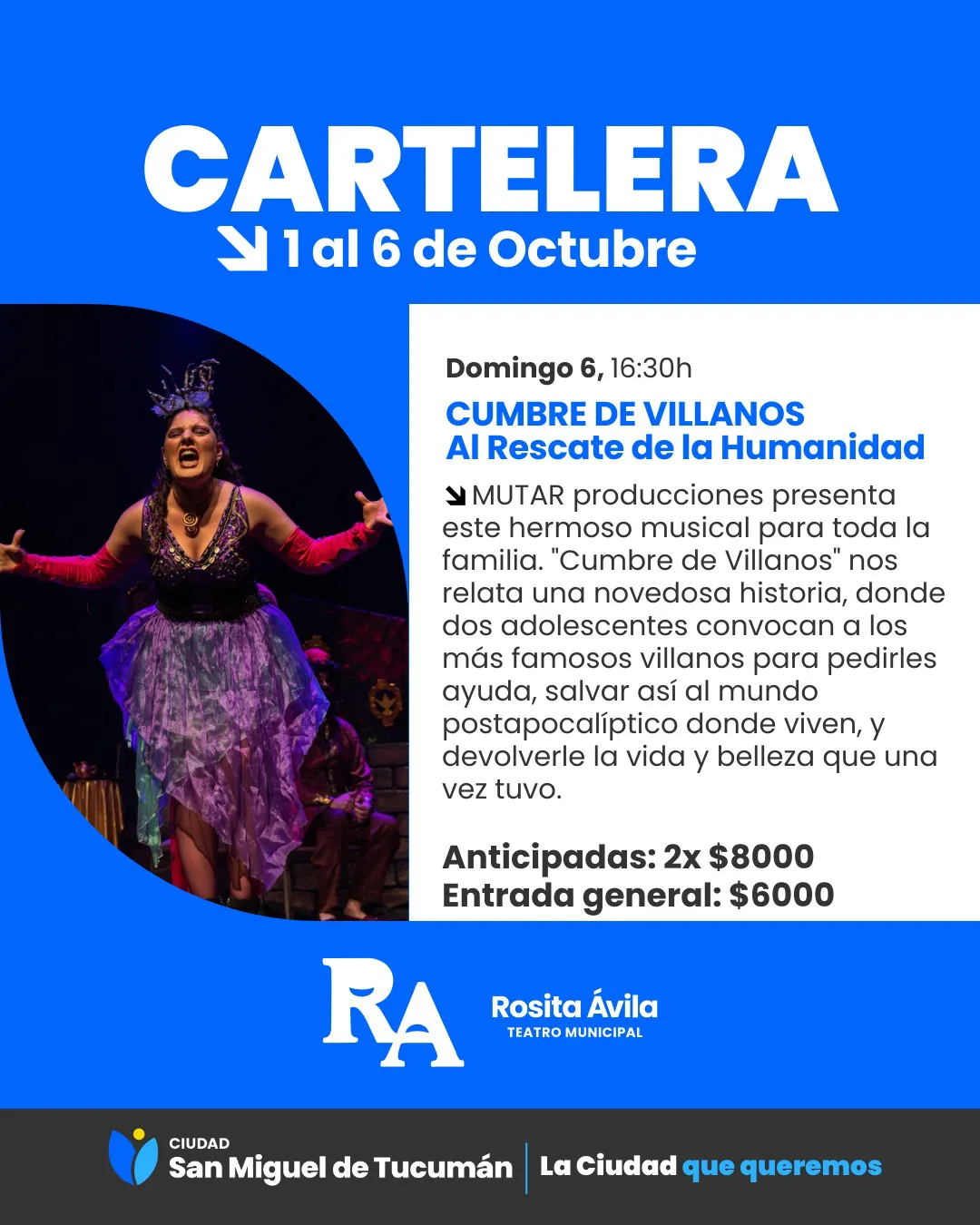 flyer teatro cumbre