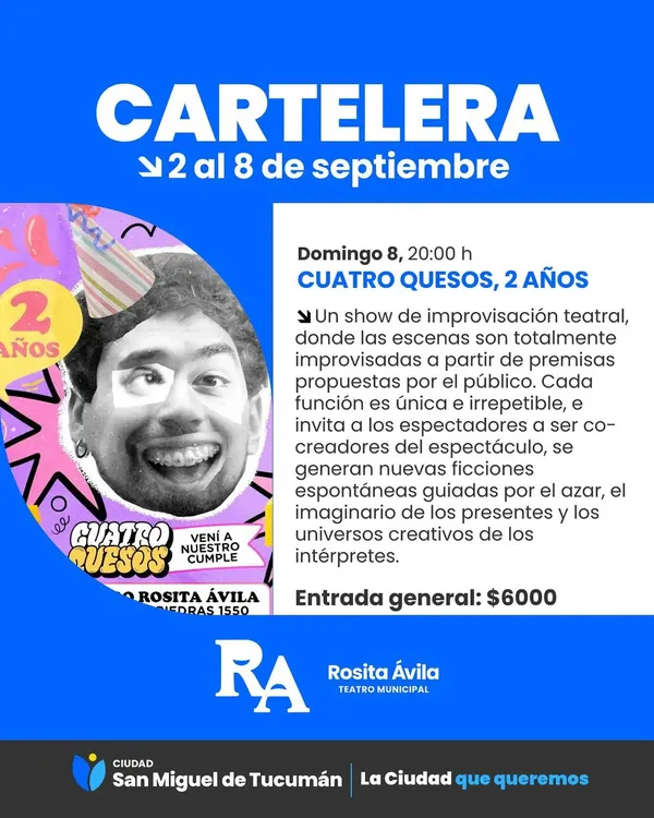 teatro cuatro quesos