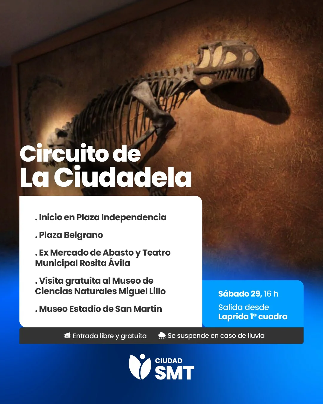 flyer circuito ciudadela