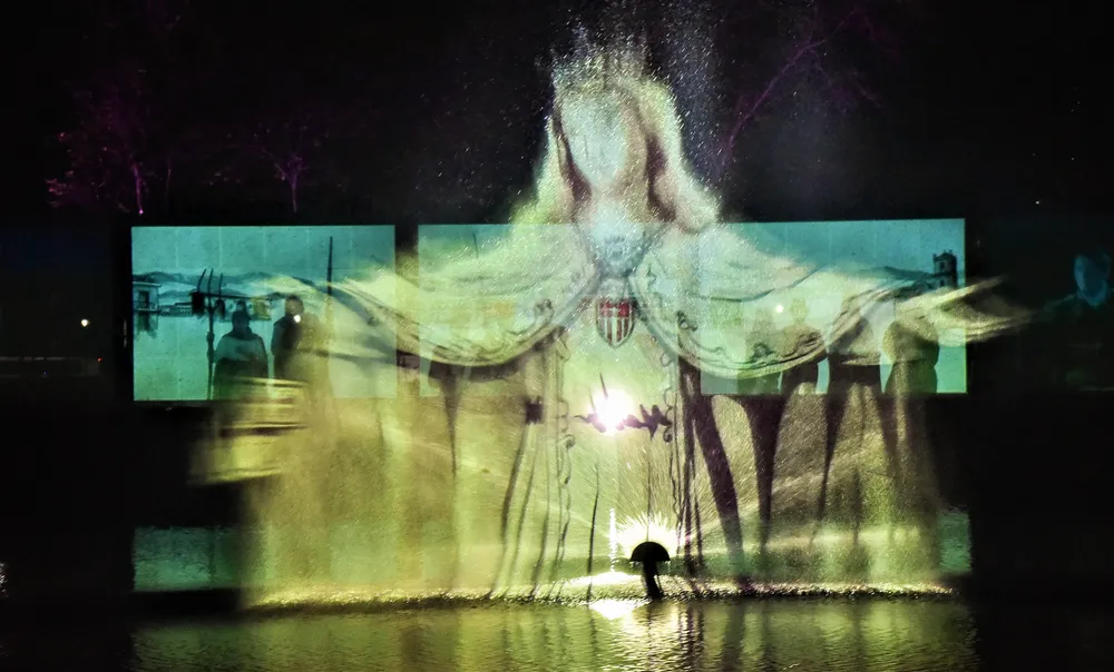 espectaculo batalla de Tucumán lago san miguel - (1)