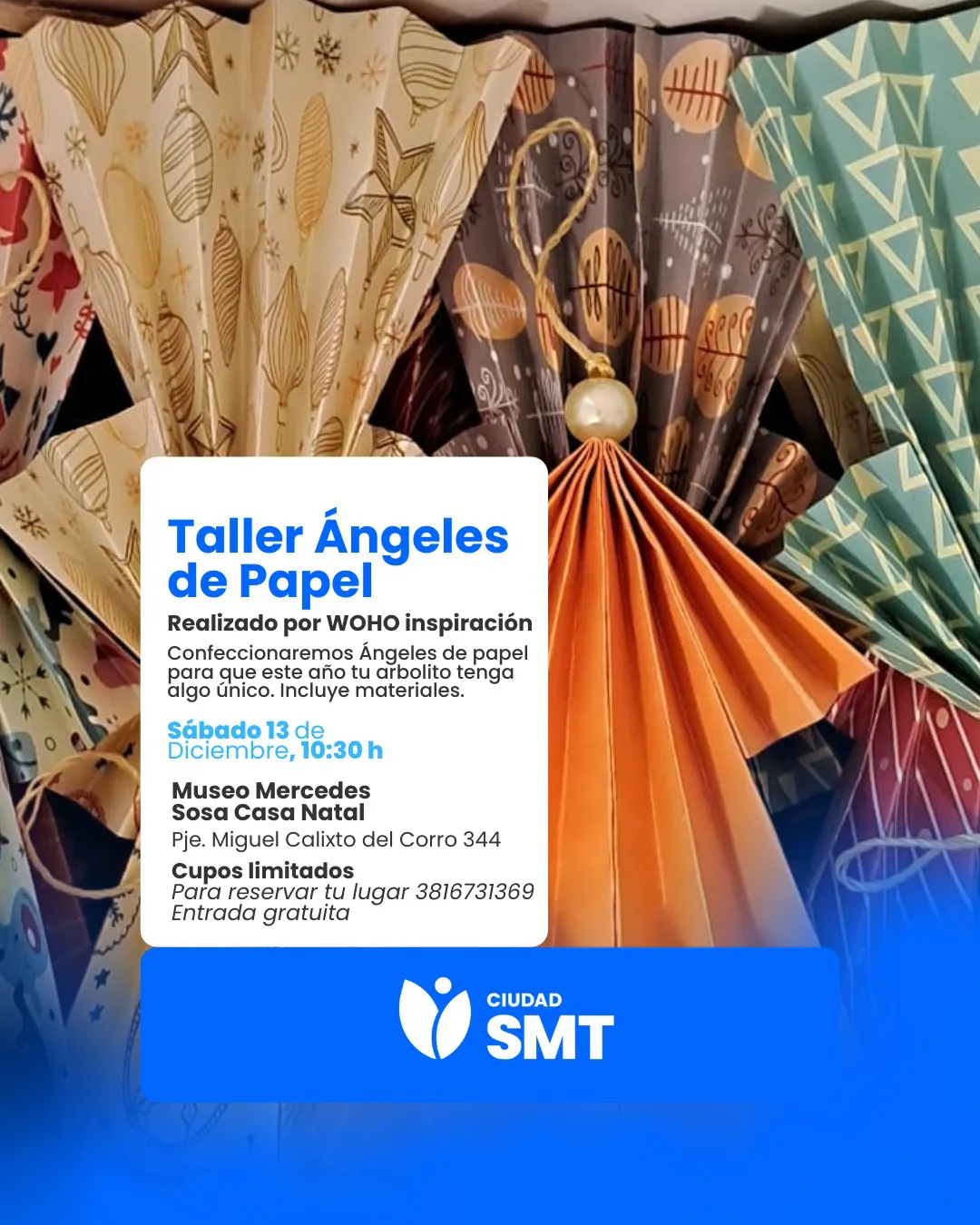 flyer taller ángeles