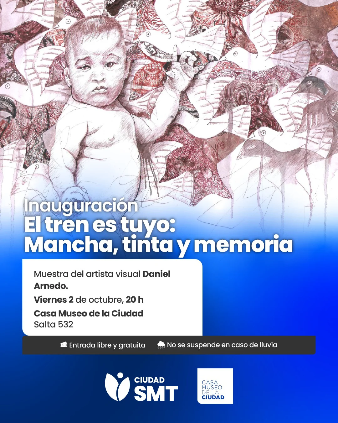 Flyer muestra casa museo