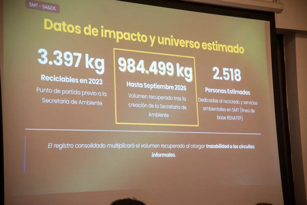 Lanzamiento del programa Reunirnos para la inclusión social y laboral de recuperadores urbanos