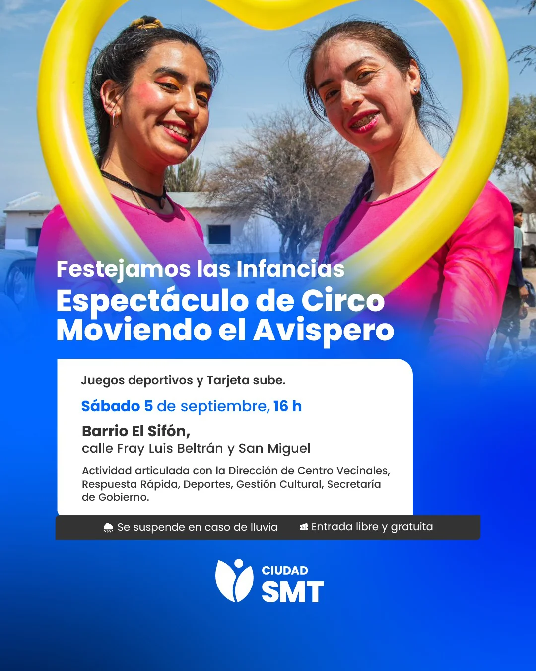flyer jornada barrio el Sifón