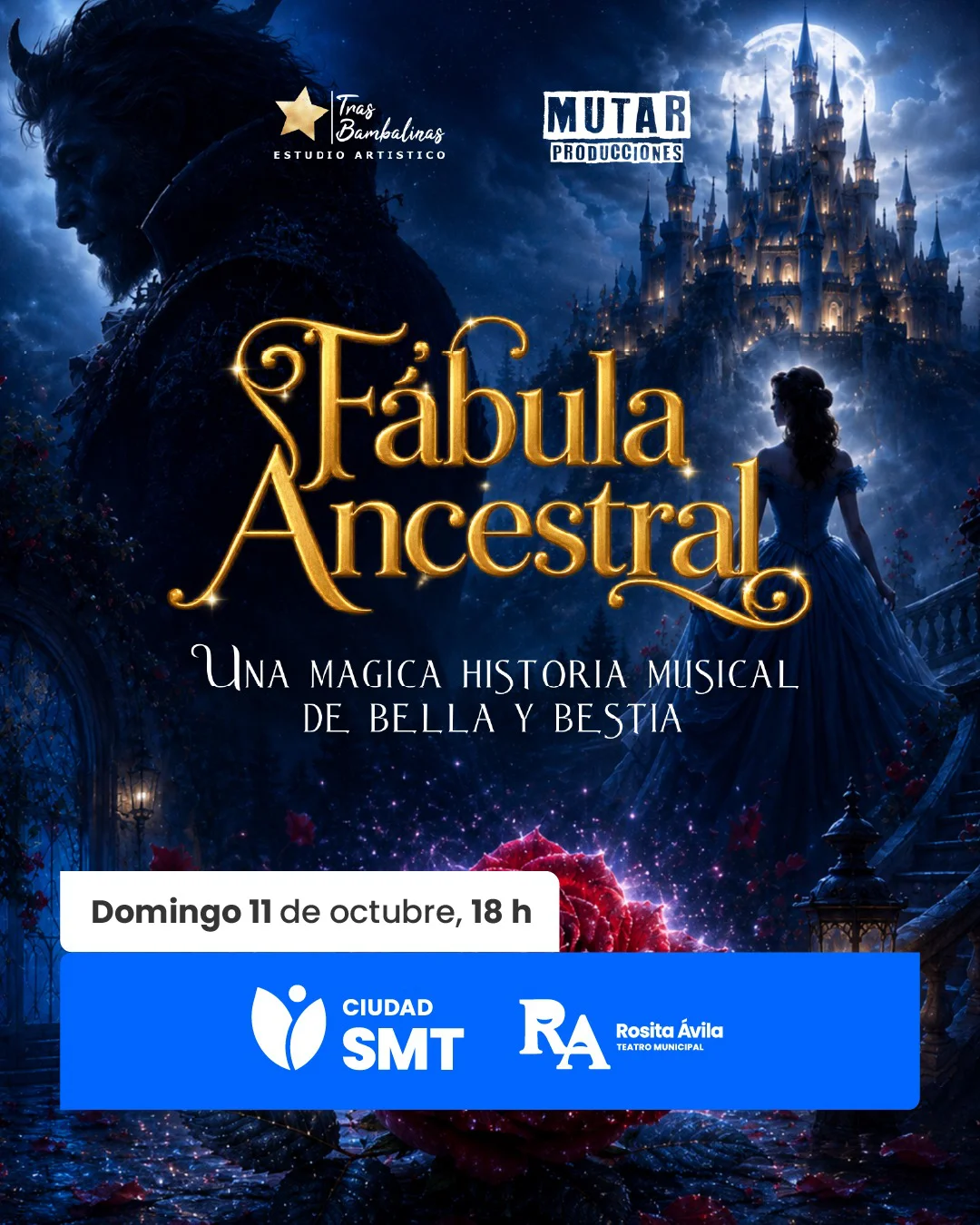 flyer teatro fábula ancestral