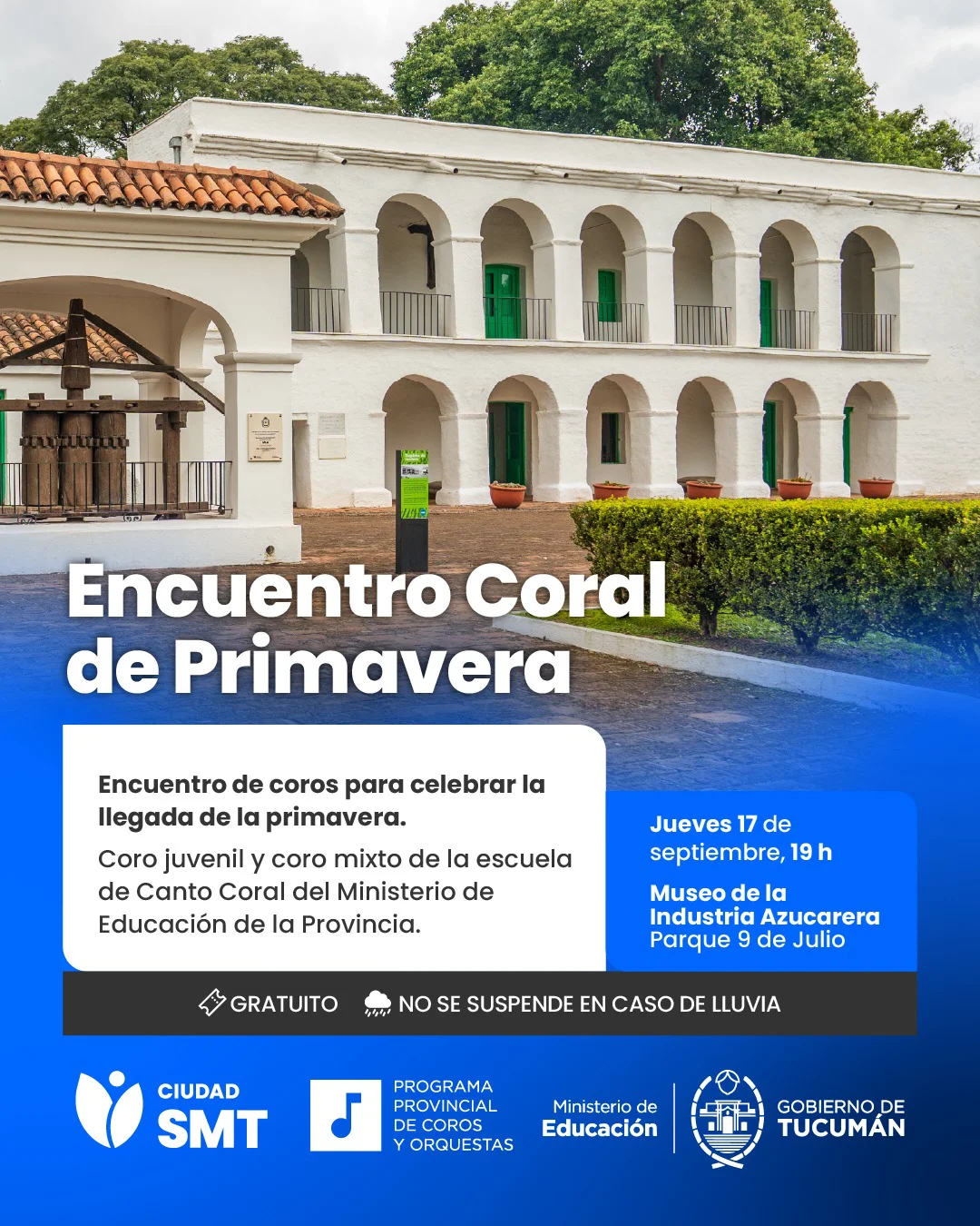 flyer encuentro coral MIA