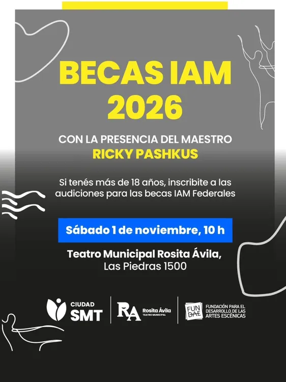 flyer becas IAM