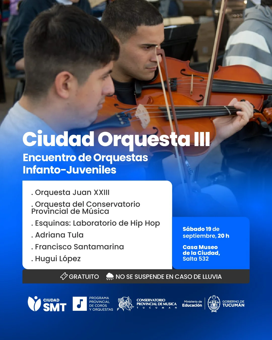 Ciudad Orquesta flyer