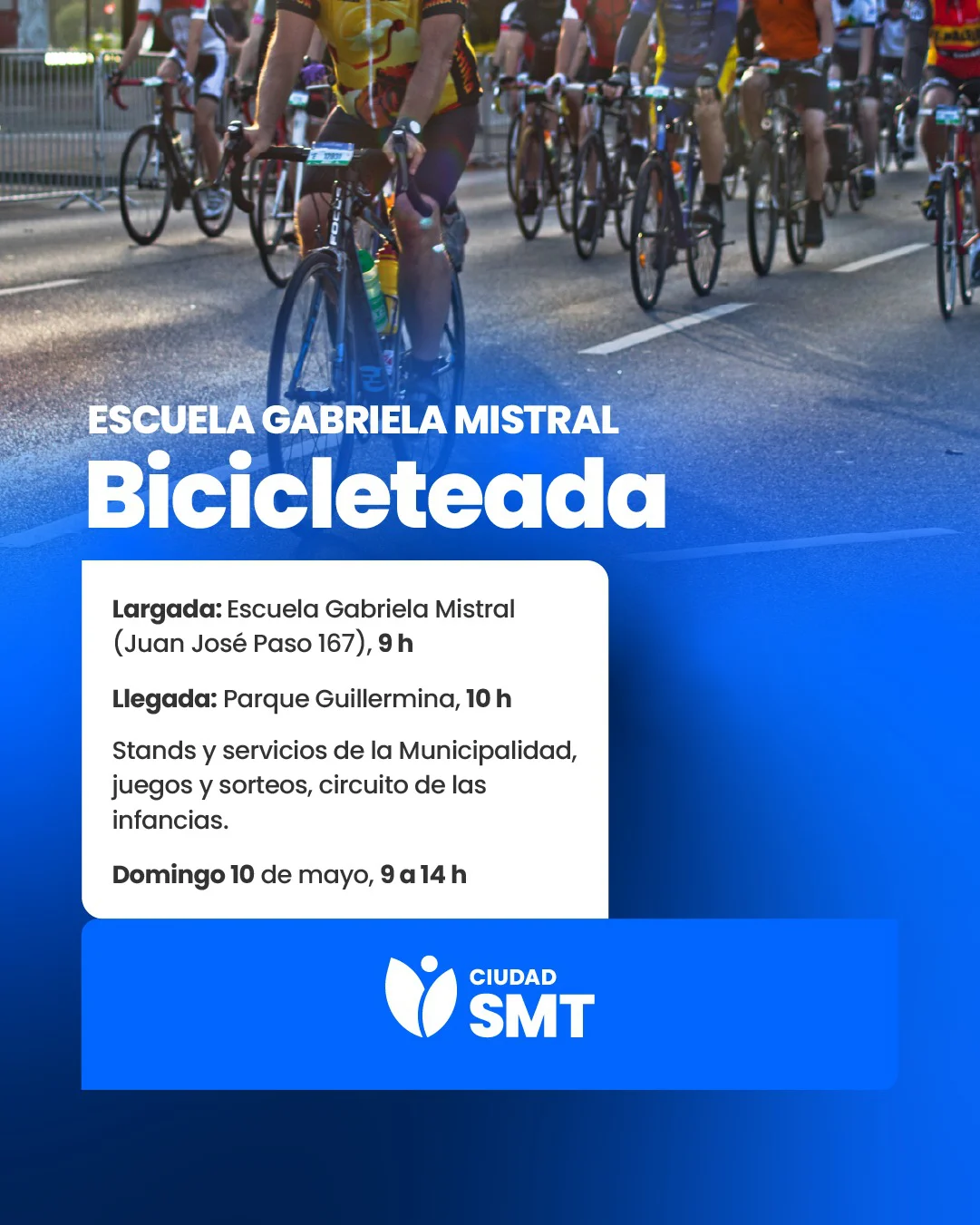 flyer bicicleteada escuela