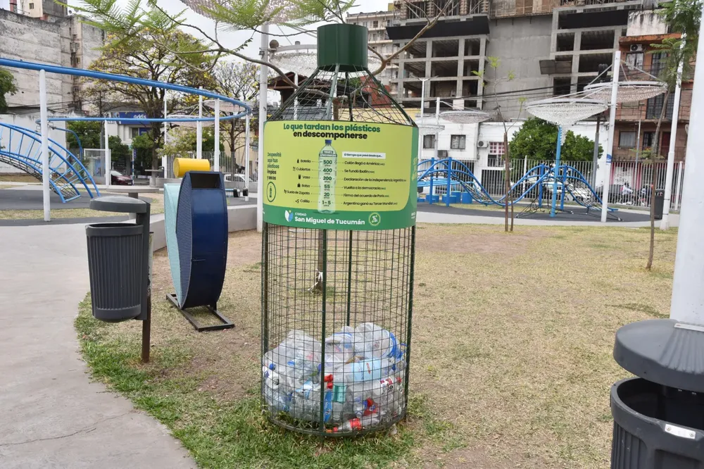 botellones para plástico ambiente 5