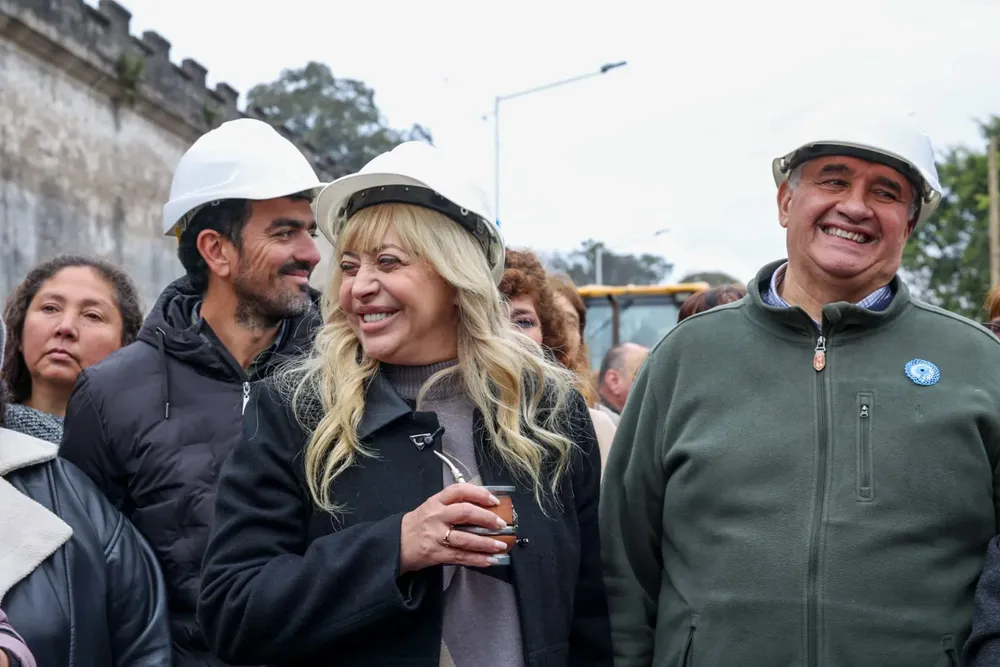Obra de repavimentación de avenida República del Líbano