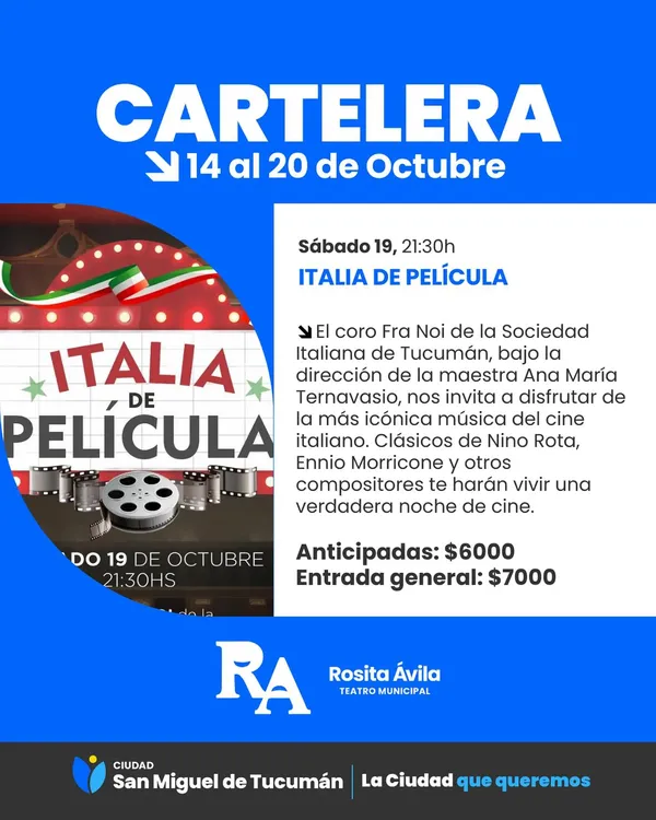 flyer teatro 19 de octubre