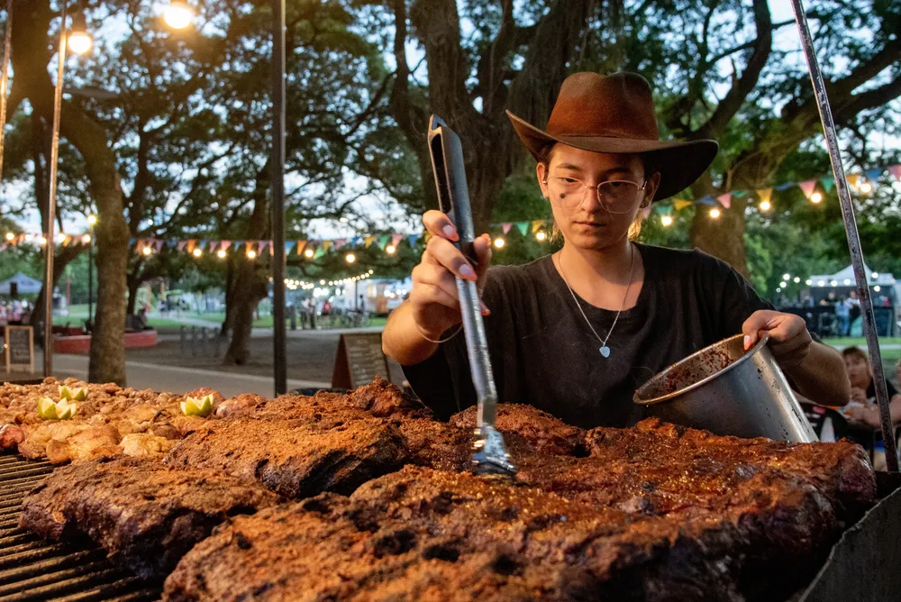 Feria gourmet asado