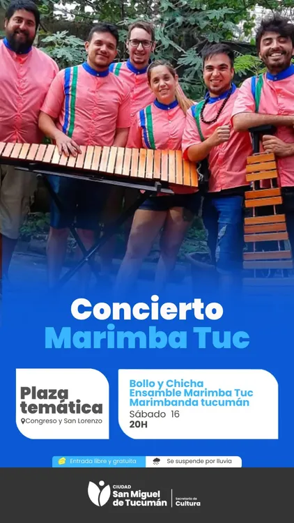 flyer marimba