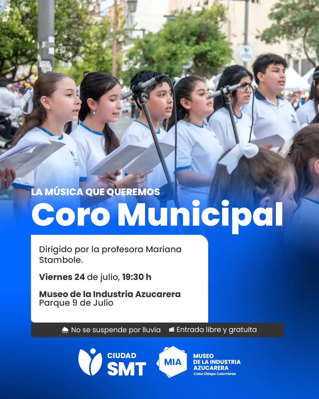 flyer coro municipal