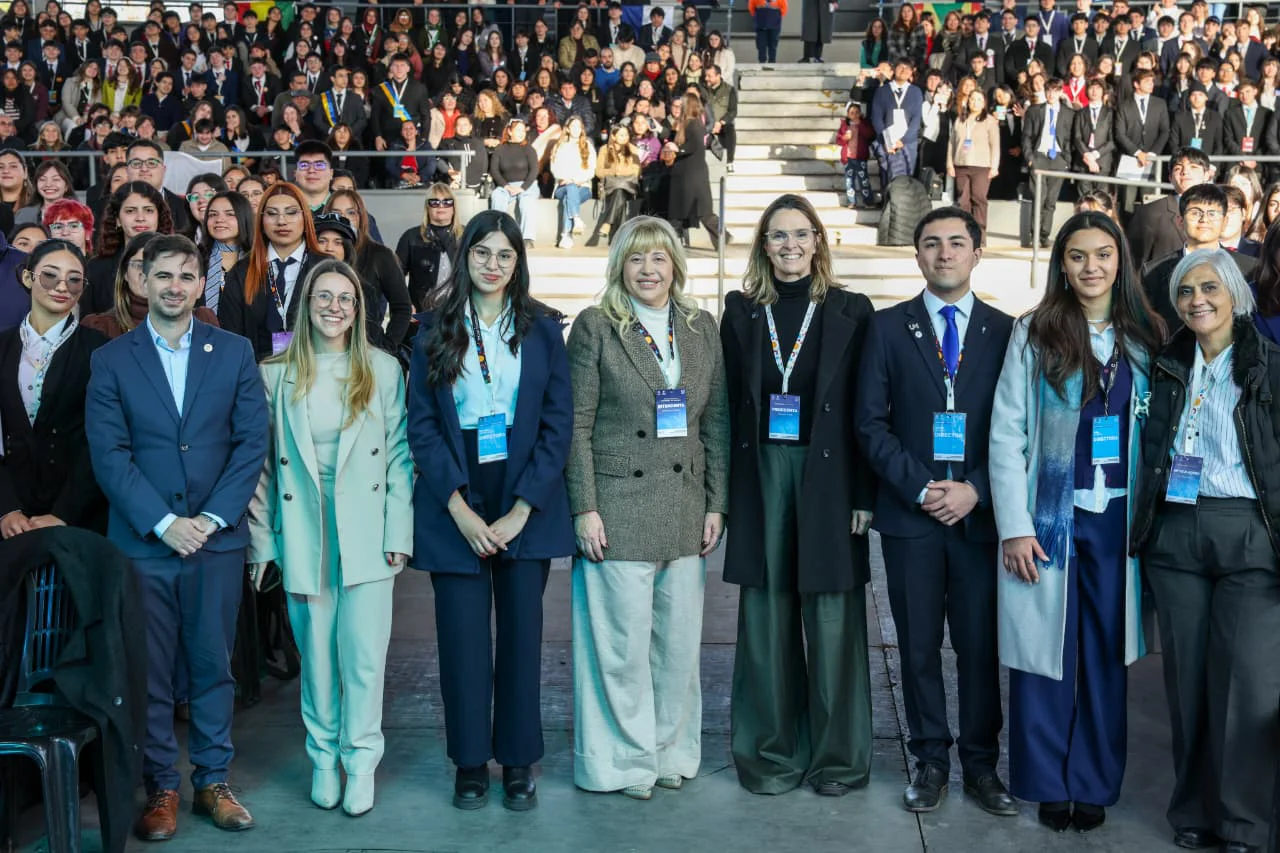 Rossana Chahla en el acto inaugural del Encuentro Uniendo Metas (3)