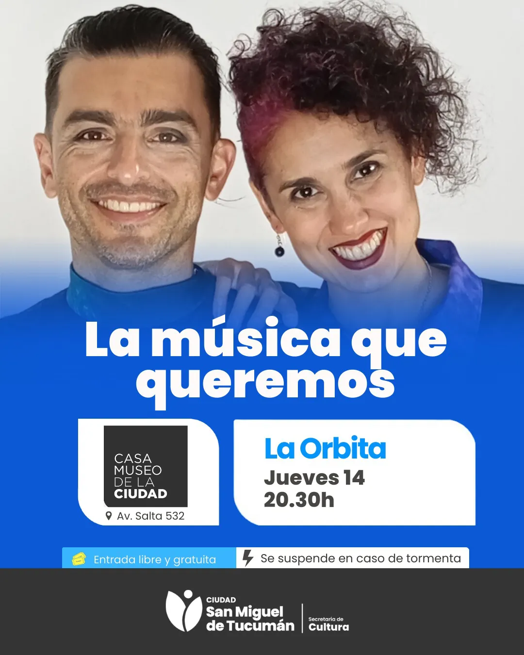 flyer musica jueves 14