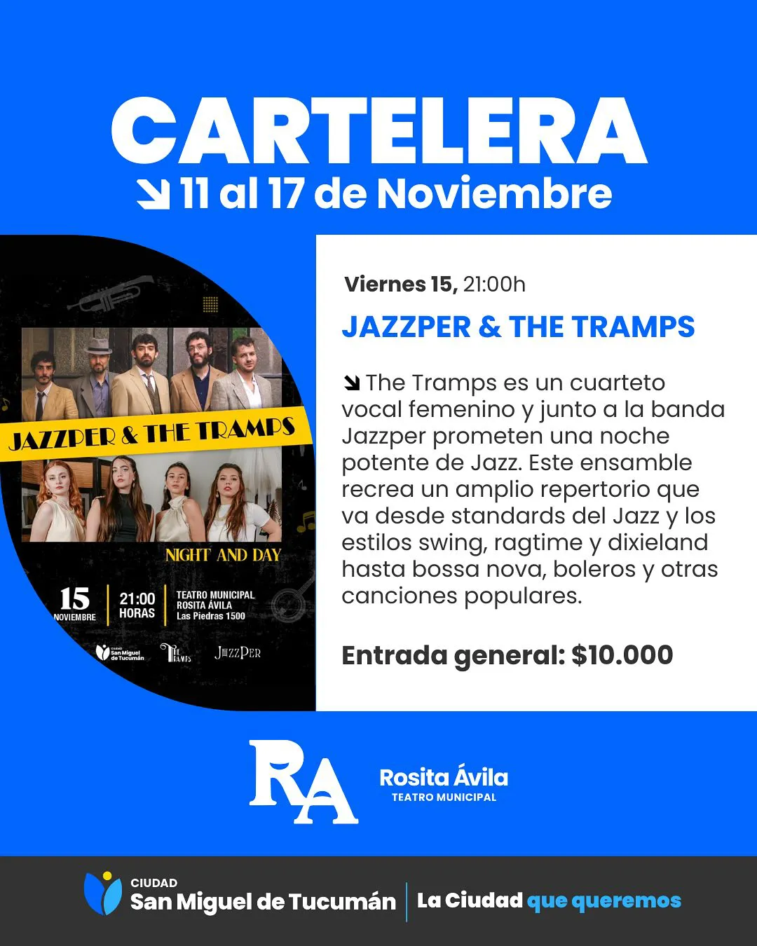 flyer teatro jazzper