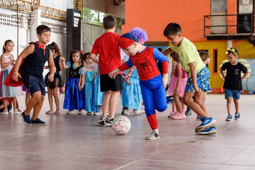 Encuentro deportivo y cultural niños