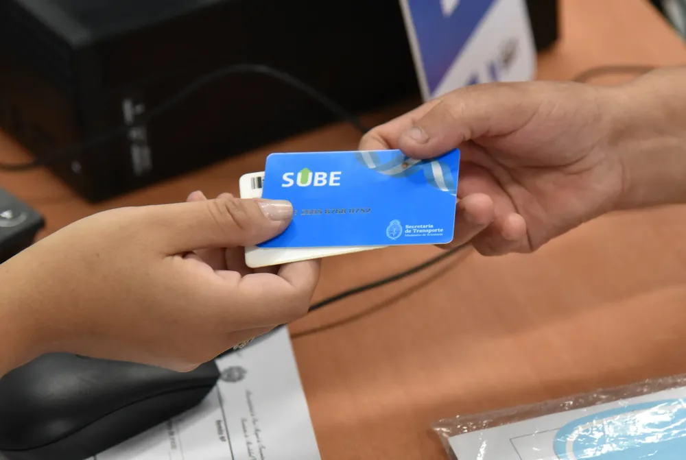 2025 tarjeta SUBE -