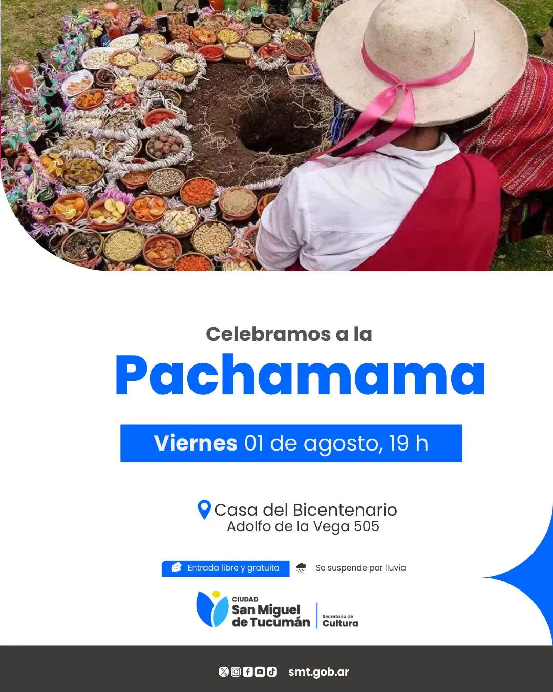 flyer pachamama casa del bic